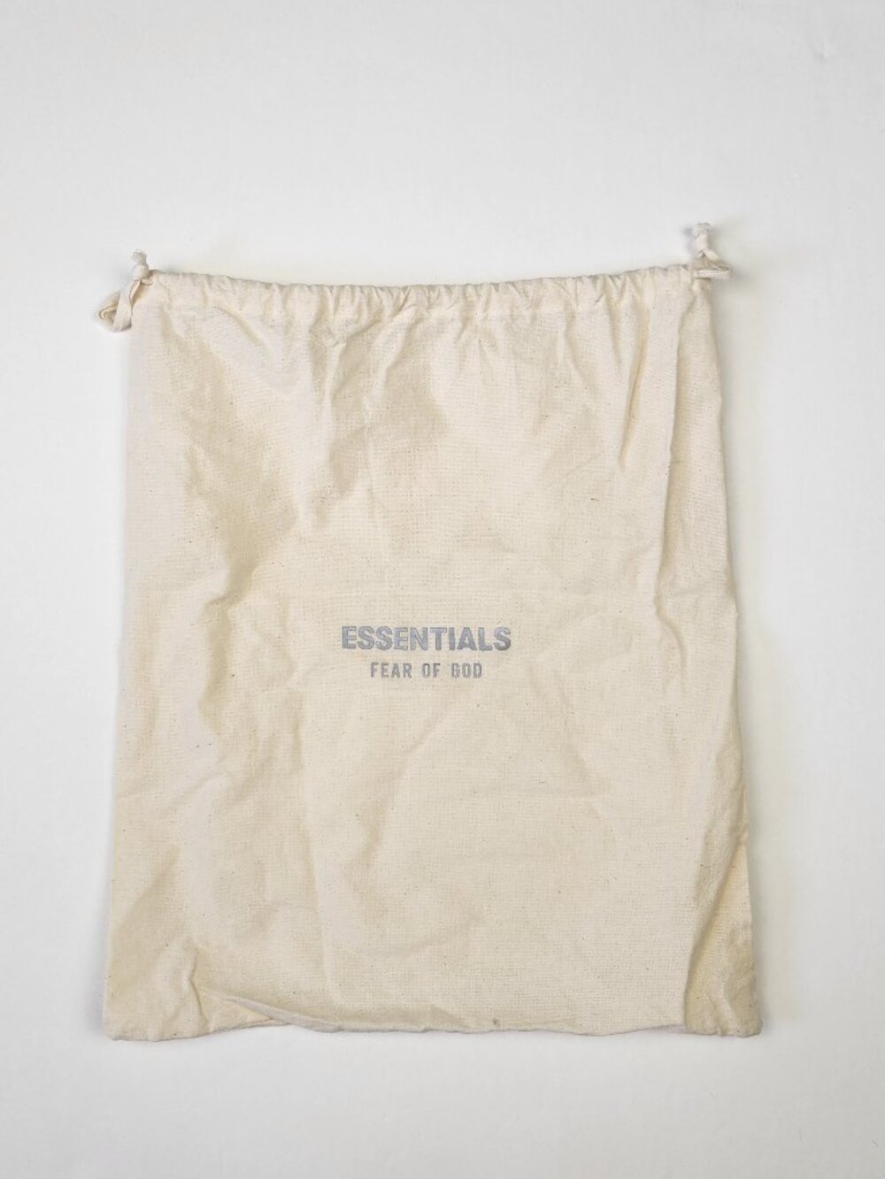 Essentials Fear of God FOG Dust Bag 13" x 15"